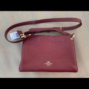 Brand NEW Authentic COACH Mia Crossbody Bag -Berry